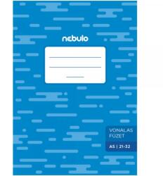 Nebulo : Tűzött vonalas füzet 21-32 A/5 (TF-ECO-A5-VO4)
