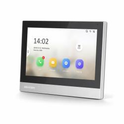 Hikvision Monitor videointerfon TCP/IP, TFT 7 inch touch screen, WiFi, PoE, Alarma IN - HIKVISION DS-KH8380-WTE1 (DS-KH8380-WTE1)