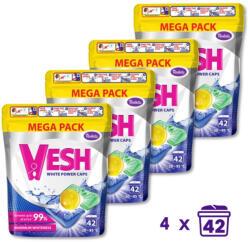 Violeta VESH mosókapszula fehér ruhákhoz (4x42 db)