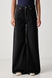 Scotch & Soda széles szárú női farmer - szürke 28/32