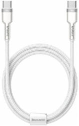 Baseus - Cablu USB-C/USB-C, 1.5m, alb