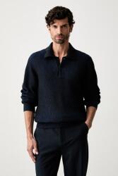Calvin Klein pulóver férfi pamut - kék L - answear - 45 990 Ft