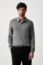 Calvin Klein pulóver férfi gyapjú - szürke L - answear - 45 990 Ft