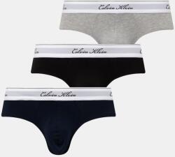Calvin Klein Underwear alsónadrág férfi pamuttal 3-as csomag - szürke M