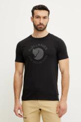 Fjall Raven sportos póló Fjällräven Fox - fekete S