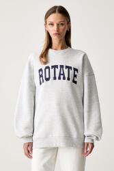 ROTATE melegítőfelső női pamut - szürke S - answear - 58 990 Ft