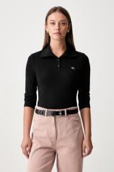 Calvin Klein Jeans longsleeve pentru femei din bumbac cu elastan 9BY2-BUDZR4_99X (LV047H203G)