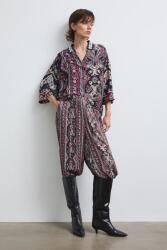 Medicine pantaloni slouchy pentru femei din vâscoză ZBY2-SPD304_MLL (RW26-SPD304)