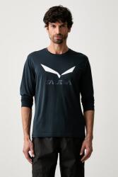 Salewa hosszú ujjú edzős pulóver férfi Solidlogo Dry - sötétkék XL