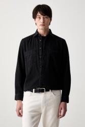 Marc O'Polo ing férfi pamut - fekete M - answear - 37 990 Ft