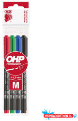 ICO Alkoholos marker ICO OHP M 4 darabos