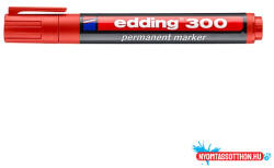 edding Alkoholos marker EDDING 300 kerek piros