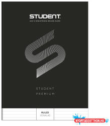 ICO Füzet vonalas ICO Student Black Prémium A/4 32 lapos - nyomtassotthon