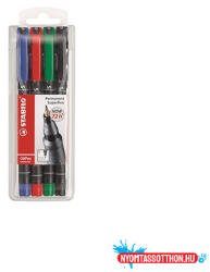 STABILO Alkoholos marker STABILO 841 S 4 darabos