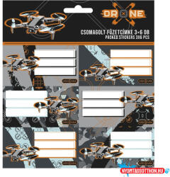 Ars Una Füzetcímke ARS UNA 18 darabos Drone X