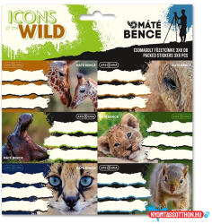 Ars Una Füzetcímke ARS UNA 18 darabos Icons of the Wild