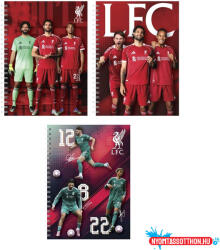 LIVERPOOL Spirálfüzet vonalas LIVERPOOL A/5 70 lapos - nyomtassotthon