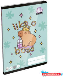 LIZZY Füzet vonalas LIZZYSULI A/5 32 lapos 14-32 1. osztályos Lollipop Capybara