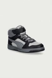 PUMA Rebound Slam Mid Cozy AC+ PS gyerek sportcipő - fekete 34
