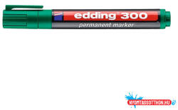 edding Alkoholos marker EDDING 300 kerek zöld