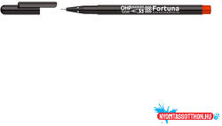Fortuna Alkoholos marker FORTUNA OHP S piros - nyomtassotthon