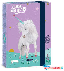 Ars Una Füzetbox ARS UNA A/5 Cute Animals-Unicorn - nyomtassotthon