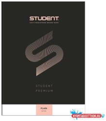 ICO Füzet sima ICO Student Black Prémium A/4 32 lapos - nyomtassotthon