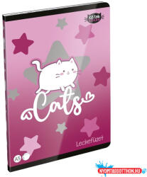 LIZZY Leckefüzet LIZZYSULI A/5 40 lapos Kittok Stars Purrfect