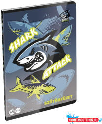 LIZZY Szótárfüzet LIZZYSULI A/5 32 lapos 31-32 Shark Attack