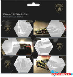 Ars Una Füzetcímke ARS UNA 18 darabos Lamborghini 5522