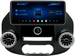 HUB64 - S4 Series LITE Navigatie Mercedes Benz Vito (2016+) 4GB RAM Android Quadcore DSP GPS Wi-FI Carplay Android Auto USB Bluetooth Waze Touchscreen 12.3 inch (HB-6412004L+AD-BGRKITMB018)