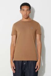 Lacoste férfi pamut t-shirt - barna S