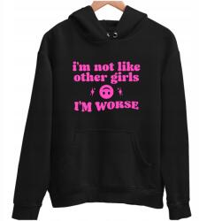  IM Not Like Others Girls Vicces Női Pulóver Születésnapi Ajándék Karácsony L (ZABAWNA ŚMIESZNA BLUZA NA URODZINY ŚWIĘTA)