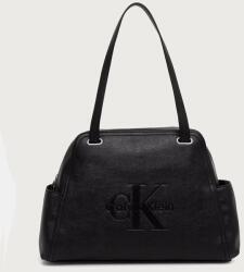 Calvin Klein vászontáska női műbőr - fekete Univerzális méret