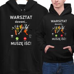 JHK Műhely Csenget, Mennem Kell Vicces Pulóver Unisex S