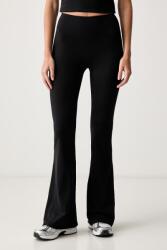 Le Privé leggings női COMFORT FLARE - fekete L