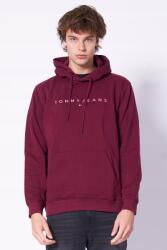 Tommy Hilfiger Bordó kapucnis pulóver Linear Logo Hoodie Tommy Jeans DM0DM20746 M (DM0DM20746 XIU)