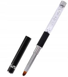 PAZYOU Ecset akril gél ecset akril gél Pazyou ovális strassz 8mm (manicure, pedicure)