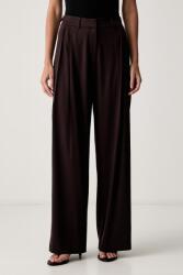 Le Privé alsó női viszkózzal ROMY TROUSERS - barna M