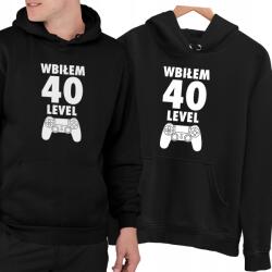 JHK 40-ES Level Vicces Unisex Pulóver Születésnapra Ajándék M