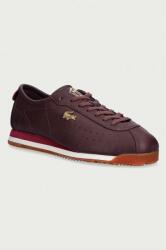 Lacoste CLUB-LOW női bőr sportcipő - burgundia Női 41