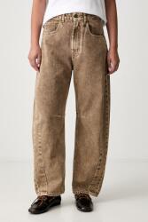 Aeronautica Militare relaxed fit női farmer - bézs 27