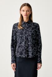 Marimekko női pamut ing - sötétkék 34
