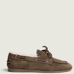 Posa női velúr loafer Boat Loafer - barna Női 36