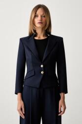 Elisabetta Franchi női blézer gyapjúval - sötétkék 40