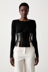 Elisabetta Franchi női bőr - fekete 34 - answear - 256 990 Ft