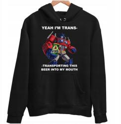 JHK Yeah IM Trans. . . . vicces Unisex Pulóver Születésnapi Ajándék Karácsony M