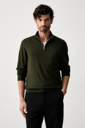 Calvin Klein pulóver férfi gyapjú - zöld S - answear - 48 990 Ft