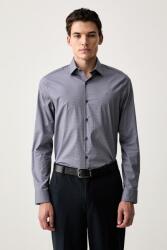 Calvin Klein férfi ing pamut elasztánnal - sötétkék 43 - answear - 28 990 Ft