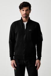 Alpha Industries cipzáras melegítőfelső férfi pamuttal DTM Mid - fekete XL